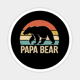 Dad Bear Birthday Gift For Papa Magnet